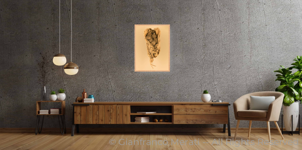 Black Cardamom Pods (32 X 45 Cm) 32.61 Cm / Oak Thin Frame - Glass: Anti-Reflect