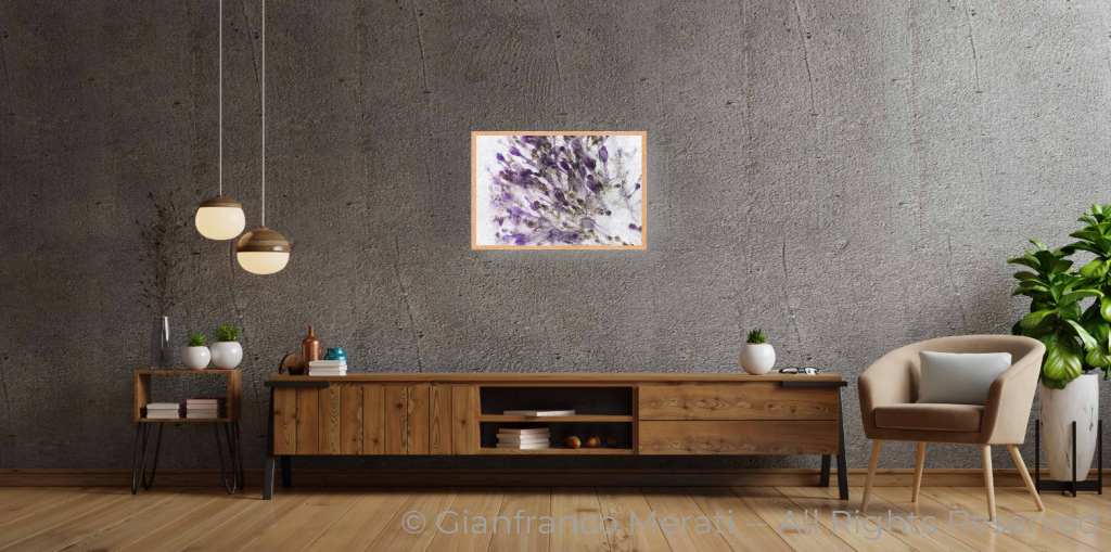 Fresh Beauty 001 (45 Cm X 30 Cm) 45 30.00 / Oak Thin Frame - Glass: Anti-Reflect