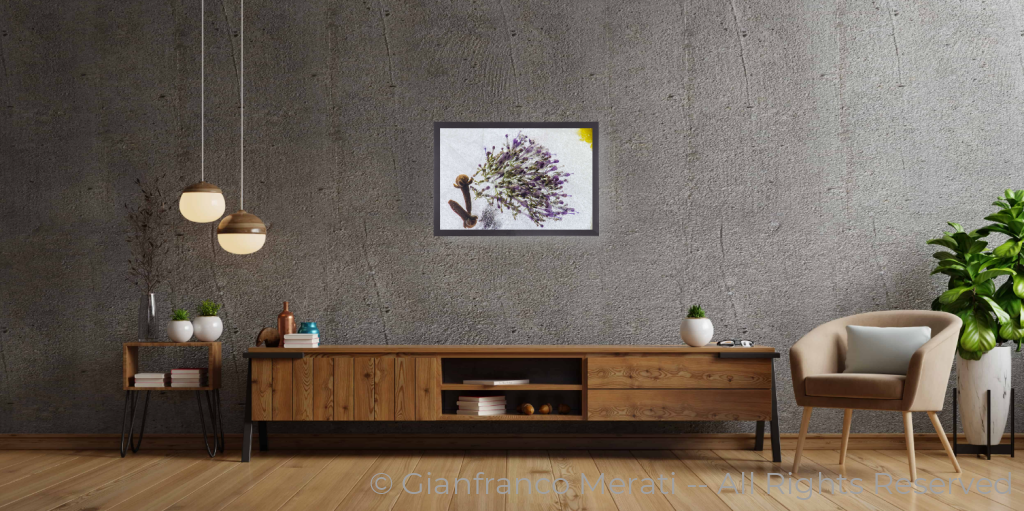 Fresh Beauty 007 (45 Cm X 30 Cm) 45 30.00 / Black Thin Frame - Glass: Anti-Reflect