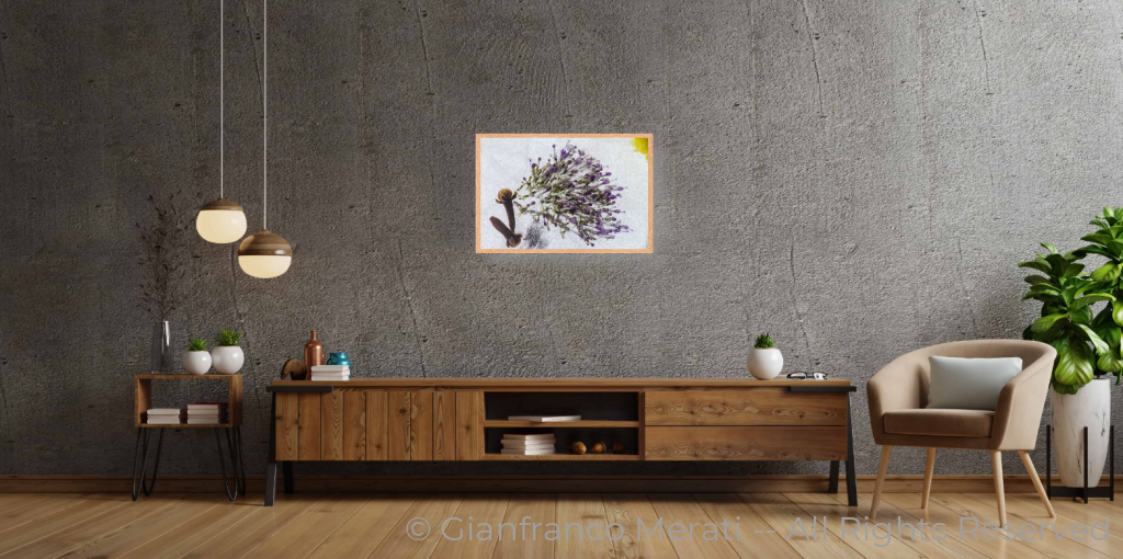 Fresh Beauty 007 (45 Cm X 30 Cm) 45 30.00 / Oak Thin Frame - Glass: Anti-Reflect