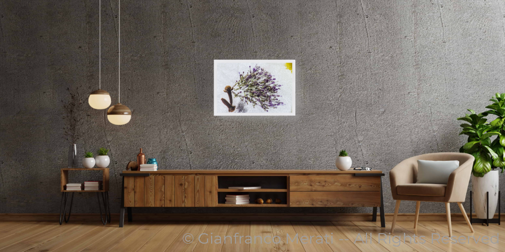 Fresh Beauty 007 (45 Cm X 30 Cm) 45 30.00 / White Thin Frame - Glass: Anti-Reflect