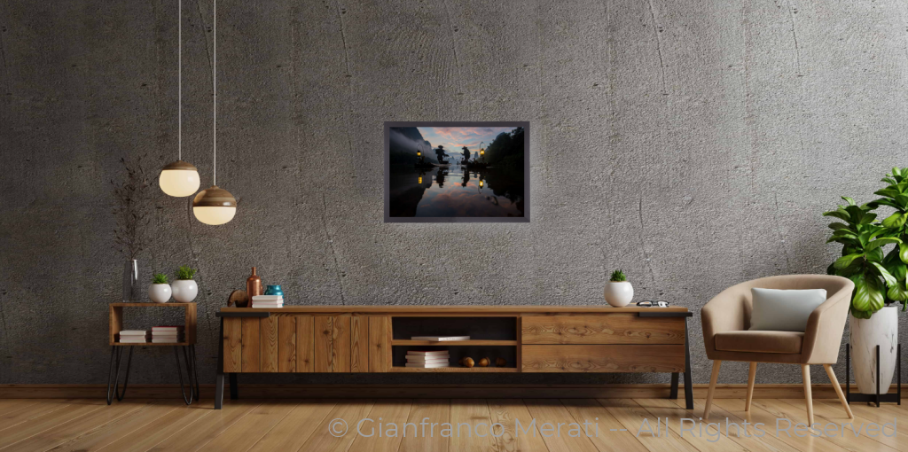 The Fishermen Sessions 030 (45 X 30.03 Cm) 45 Cm / Black Thin Frame - Glass: Anti-Reflect