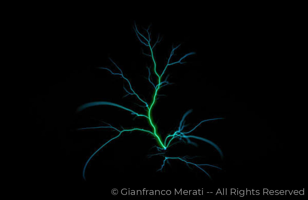 Electric Trees 001 (160.00 X 104.01 Cm)