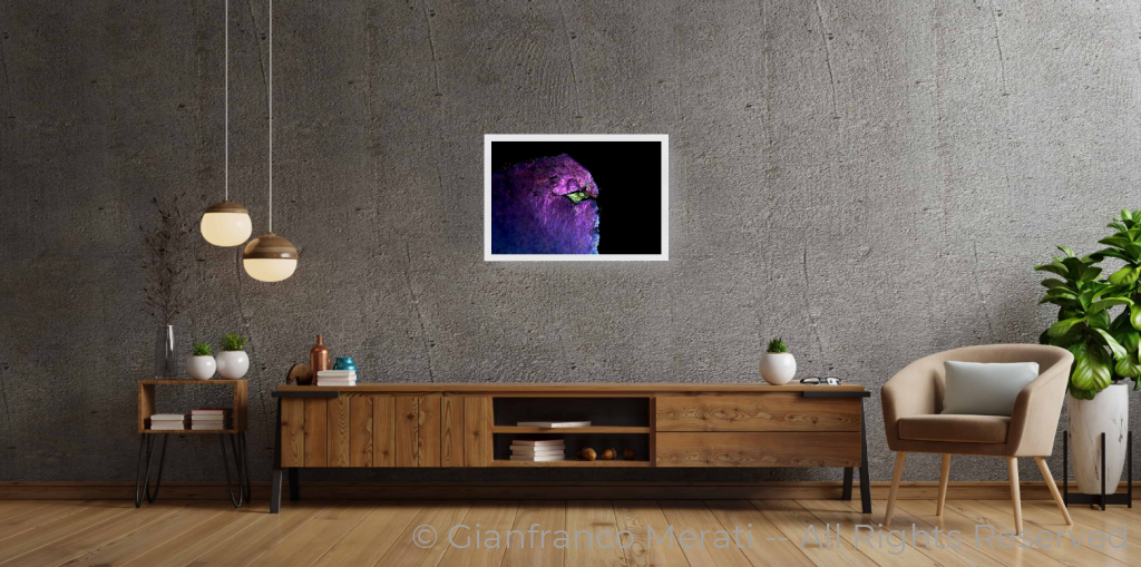 Gfm_2080-2 (45 Cm X 30 Cm) 45 / White Thin Frame - Glass: Anti-Reflect