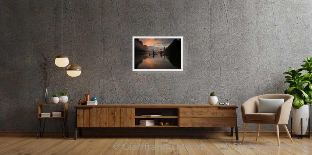 The Fishermen Sessions 024 (45 Cm X 30.03 Cm) 45 / White Thin Frame - Glass: Anti-Reflect