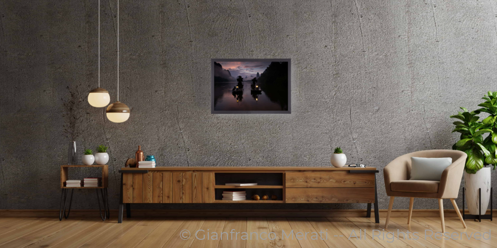 The Fishermen Sessions 028 (45 X 30.03 Cm) 45 Cm / Black Thin Frame - Glass: Anti-Reflect