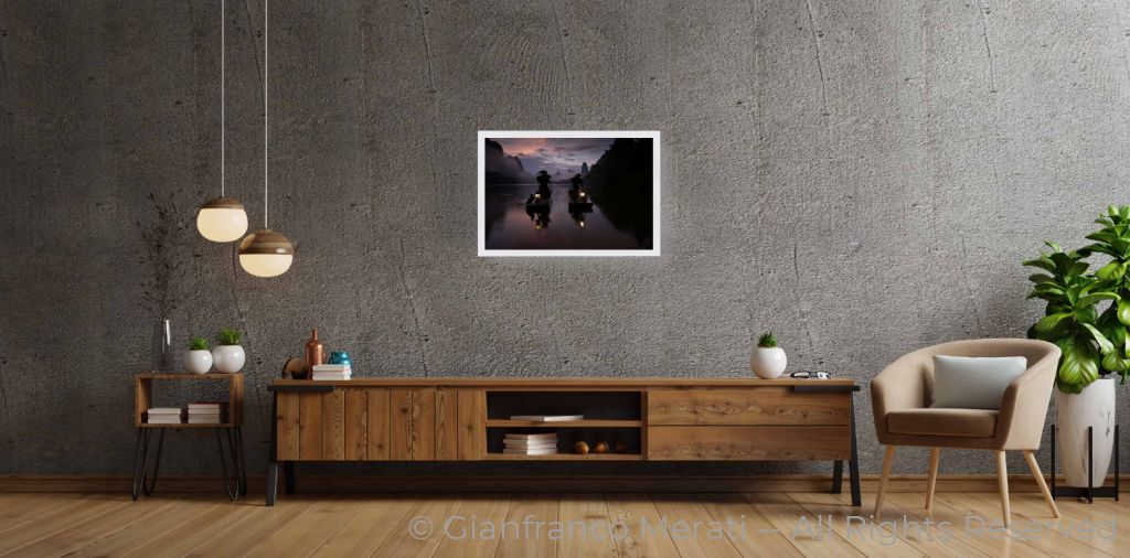 The Fishermen Sessions 028 (45 X 30.03 Cm) 45 Cm / White Thin Frame - Glass: Anti-Reflect