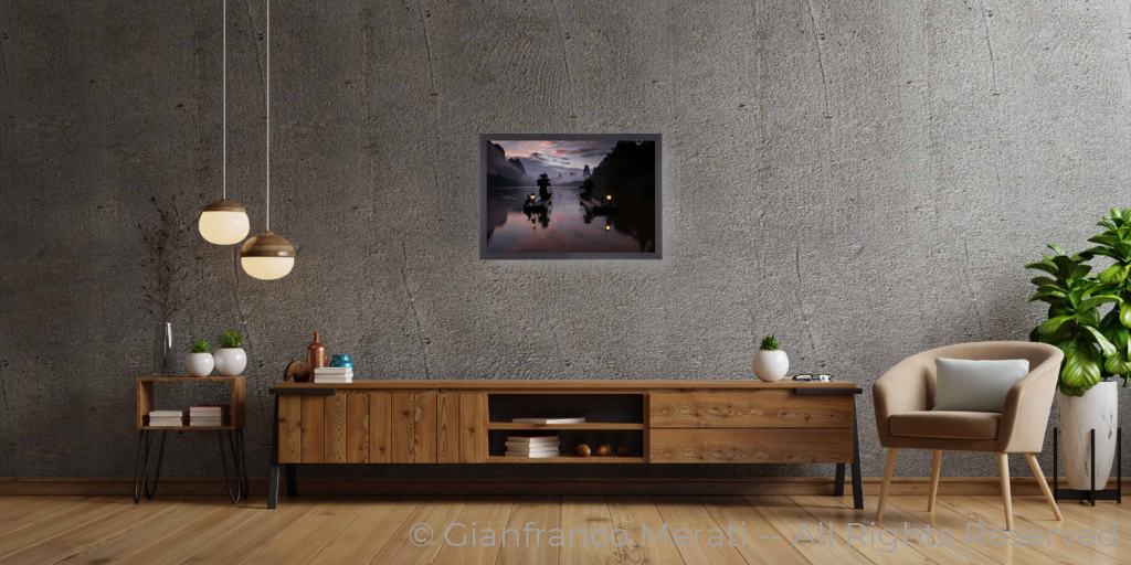 The Fishermen Sessions 031 (45 X 30.03 Cm) 45 Cm / Black Thin Frame - Glass: Anti-Reflect