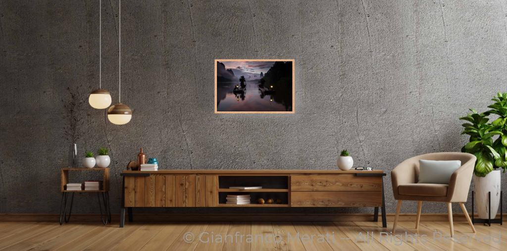 The Fishermen Sessions 031 (45 X 30.03 Cm) 45 Cm / Oak Thin Frame - Glass: Anti-Reflect